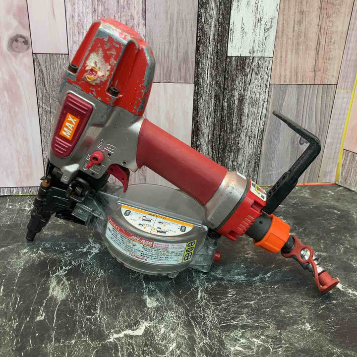 〇マックス(MAX) 高圧エア釘打ち機 HN-R38【八潮店】