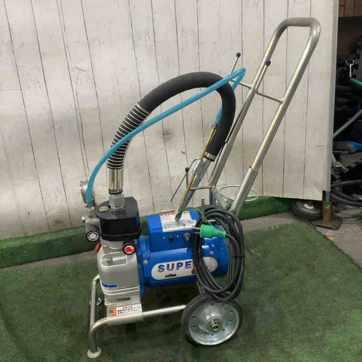 【店頭受取り限定】◇精和産業(セイワ/SEIWA) エアレス スーパー60L エアレス塗装機 SUPER60L 動作確認済【川口店】