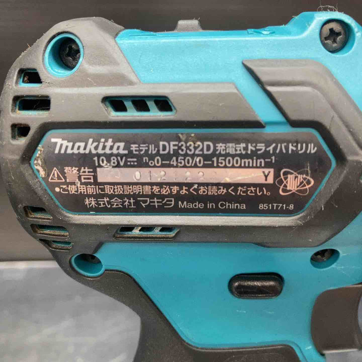★マキタ(makita) コードレスドリルドライバー DF332DSMX【川越店】
