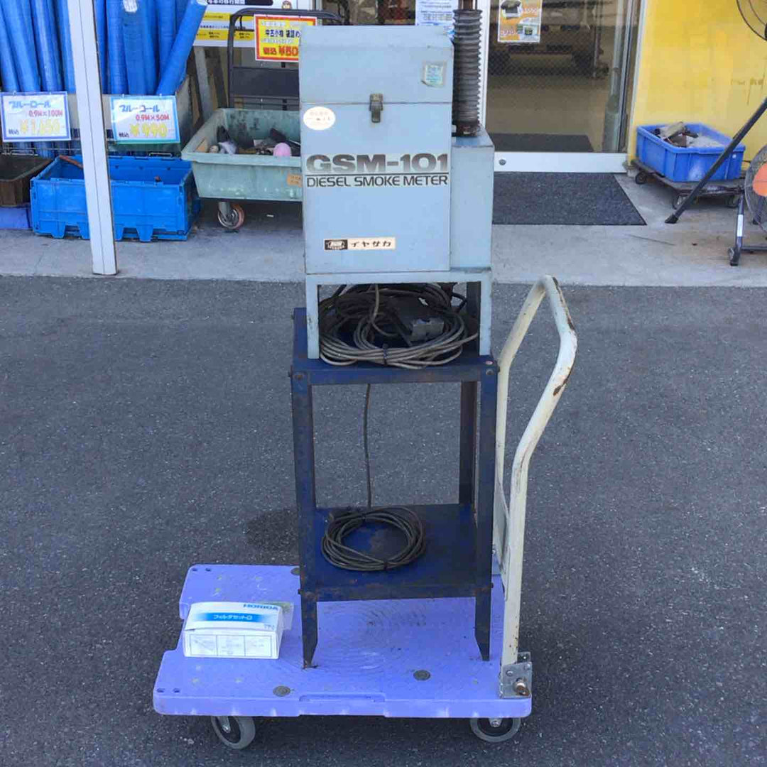【店頭受取り限定】IYASAKA イヤサカ 自動車検査用 ディーゼルスモークテスターGSM-101 ※動作未確認【八潮店】