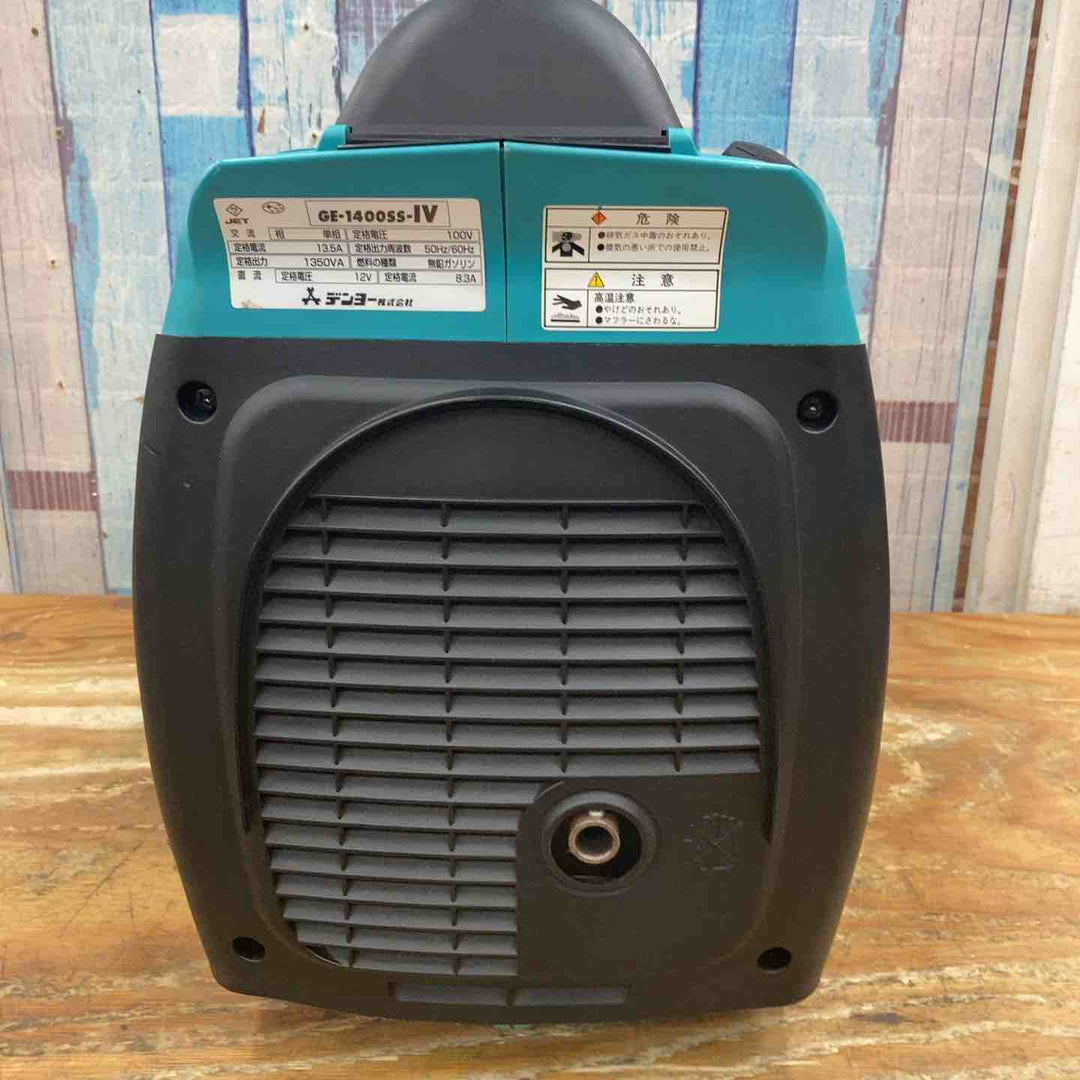 【店頭受取り限定】★デンヨー(Denyo) 発電機 GE-1400SS-IV【柏店】