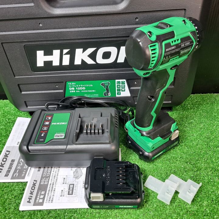 ハイコーキ (HiKOKI) コードレスドライバドリル 10.8V DB12DD2BS【岩槻店】