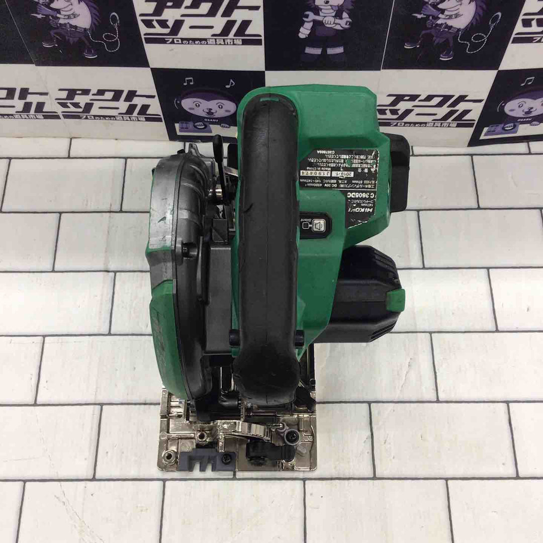 ★ハイコーキ(HIKOKI ※旧:日立工機) コードレス丸のこ C3605DC(NN)【所沢店】