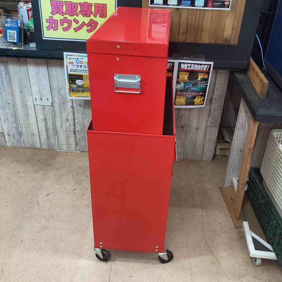 【中古品/店頭受取り限定】E-Value チェスト&キャビネット レッド ETR108R【東大和店】