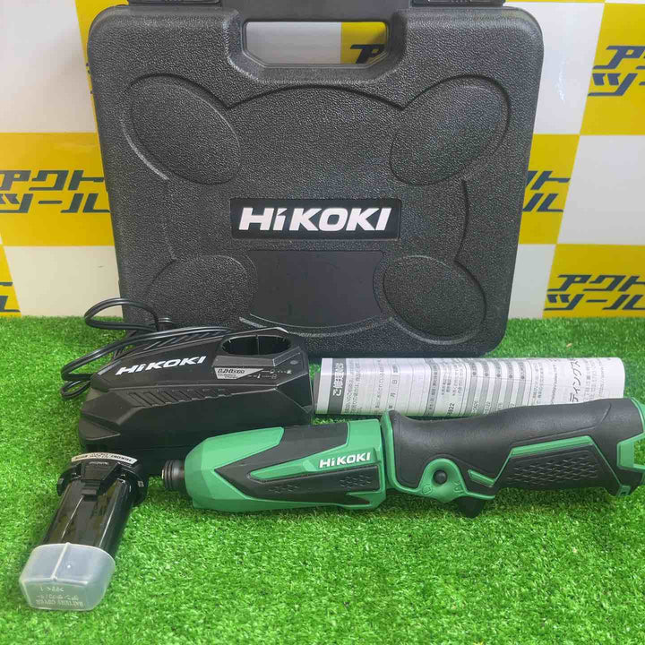 ◇ハイコーキ(HIKOKI ※旧:日立工機) 7.2V コードレスペンインパクトドライバー WH7DL(LCSK)【越谷店】