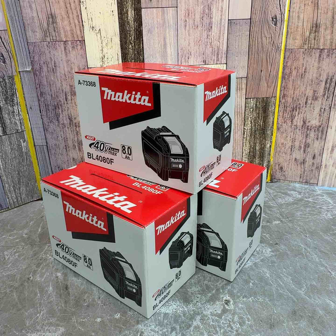 ★マキタ(makita) リチウムイオンバッテリー 40Vmax/8.0Ah BL4080F 3個セット【八潮店】