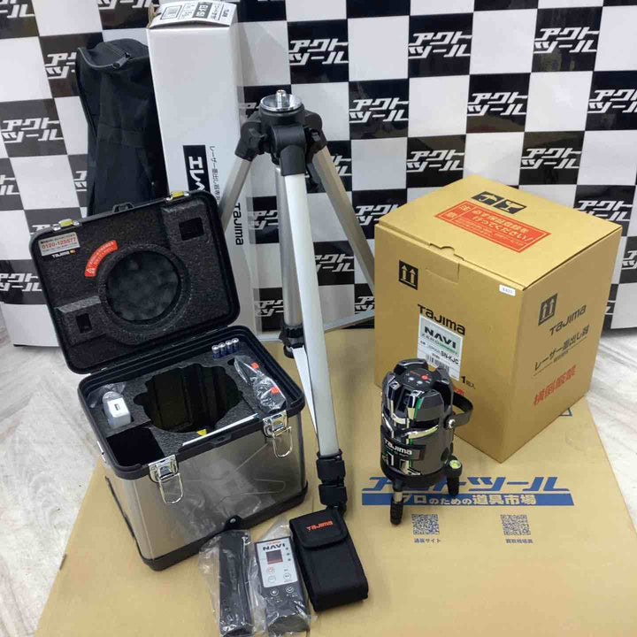 タジマ(Tajima) レーザー墨出し器 ZEROG2LSN-KJCSET Bluetooth リモコン グリーンレーザー 矩十字 横全周 【越谷店】