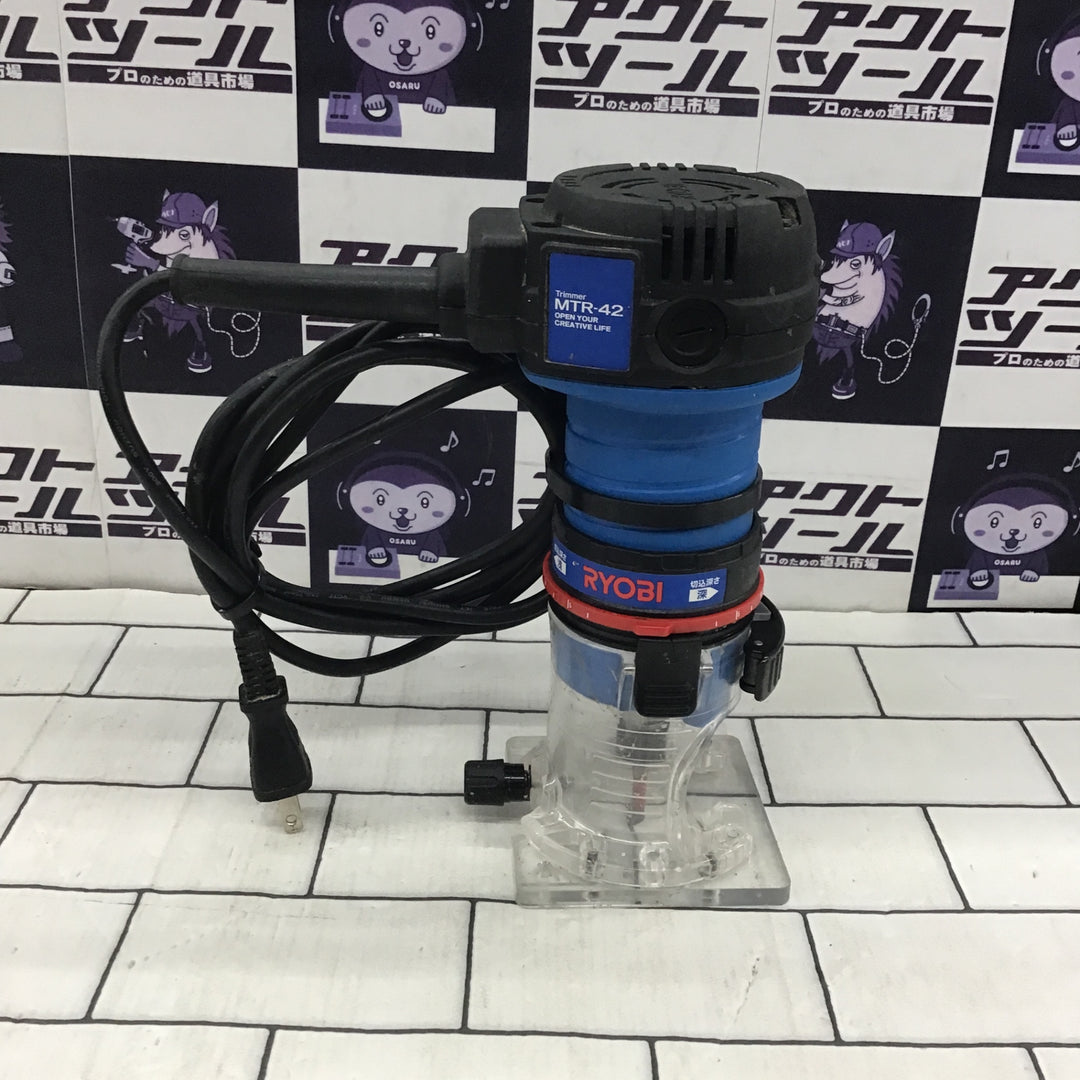 〇リョービ(RYOBI) トリマ MTR-42【所沢店】