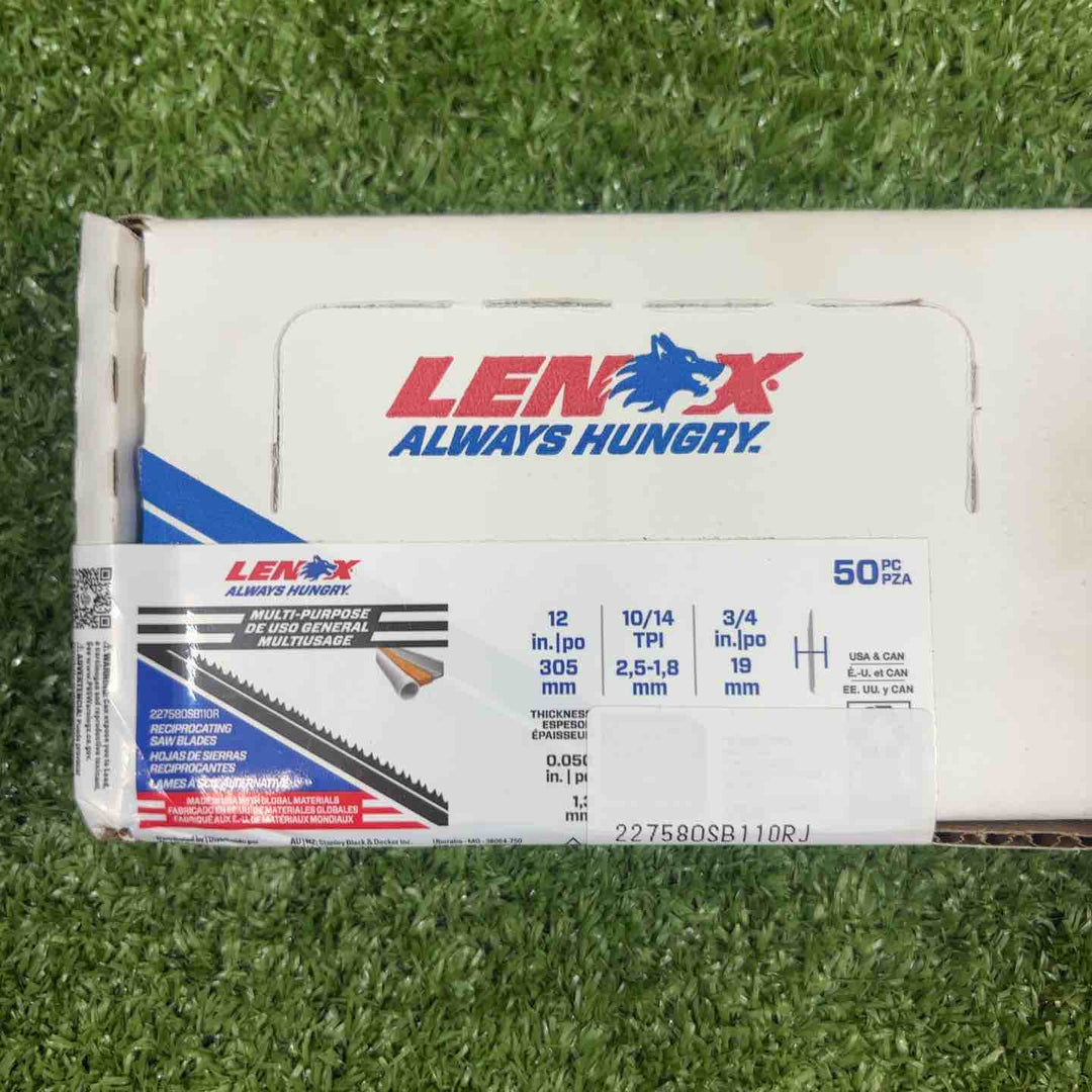 ◇レノックス(LENOX) バイメタルセーバーソーブレード 300mm 10/14山 (50枚) 22758OSB110R