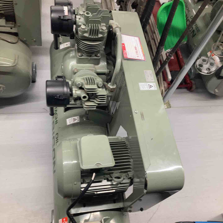 【動作未確認 店頭受取り限定】日立産機三相【400V】7.5馬力5.5OP-9.5GB5 50Hz電源を繋げる線とスイッチ、メーター欠品④【戸田店】