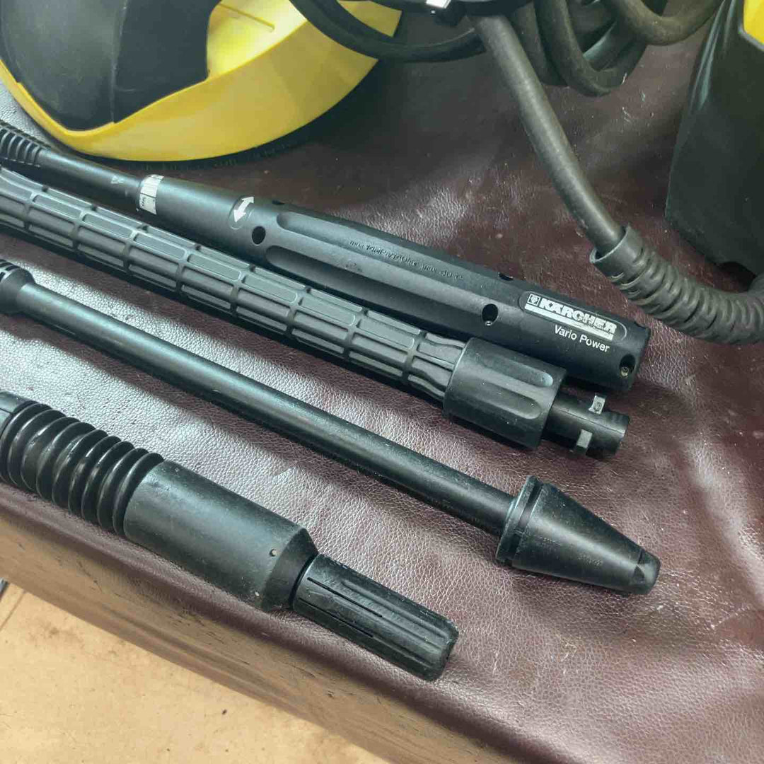 【中古品】ケルヒャー(KARCHER) 高圧洗浄機 K4.00EcoSilent 50Hz アタッチメント付属【東大和店】