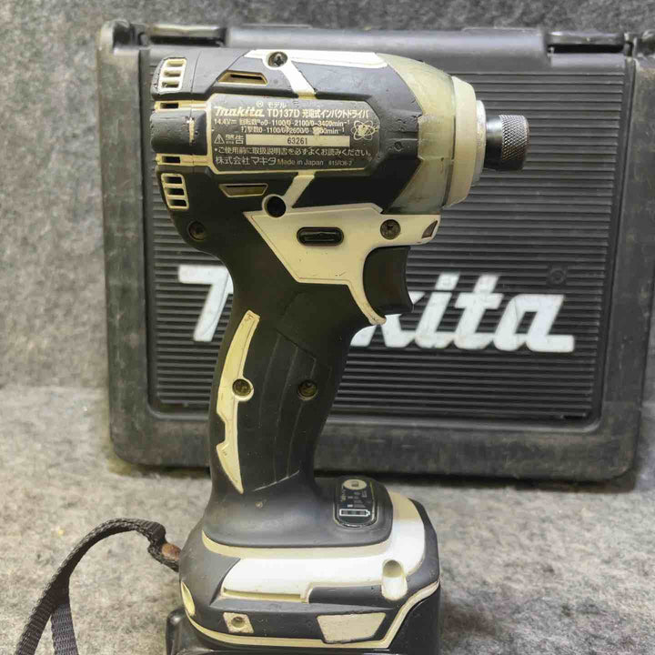 マキタ(makita) コードレスインパクトドライバー TD137DRFXW【桶川店】