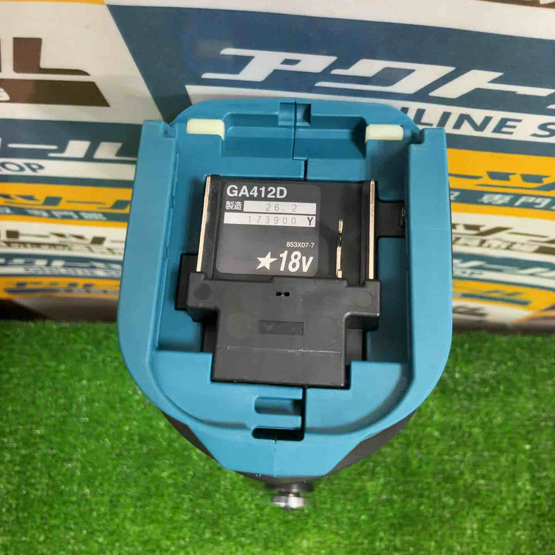 ★マキタ(makita) 100mmコードレスディスクグラインダ GA412DZ【草加店】