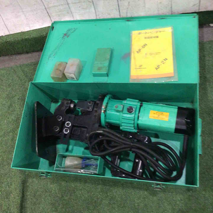 亀倉精機 電動油圧式パンチャー AP-2N型 動作確認済【川口店】