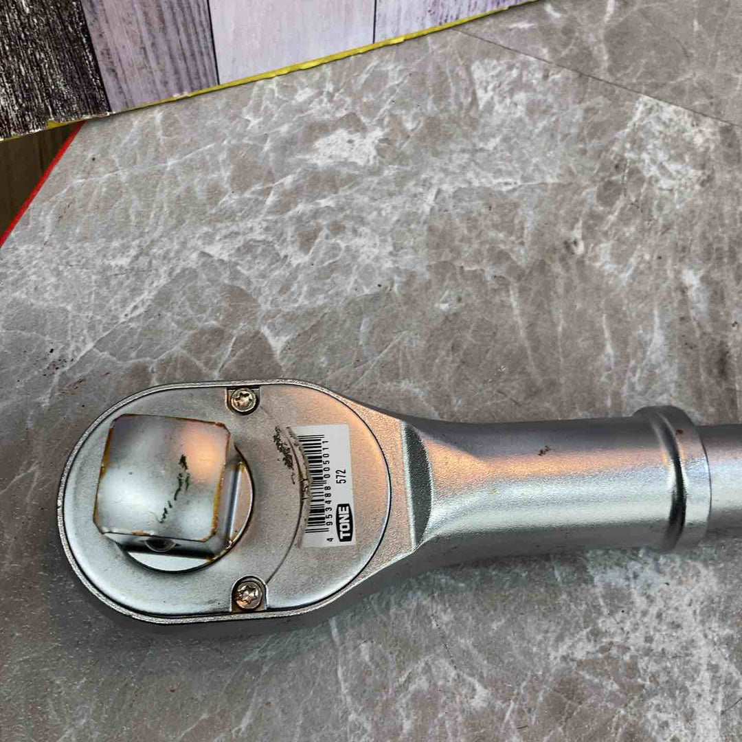 【中古品】TONE トネ 3点セット ラチェットヘッド 572N クロスバー 113 ソケット8D75【八潮店】