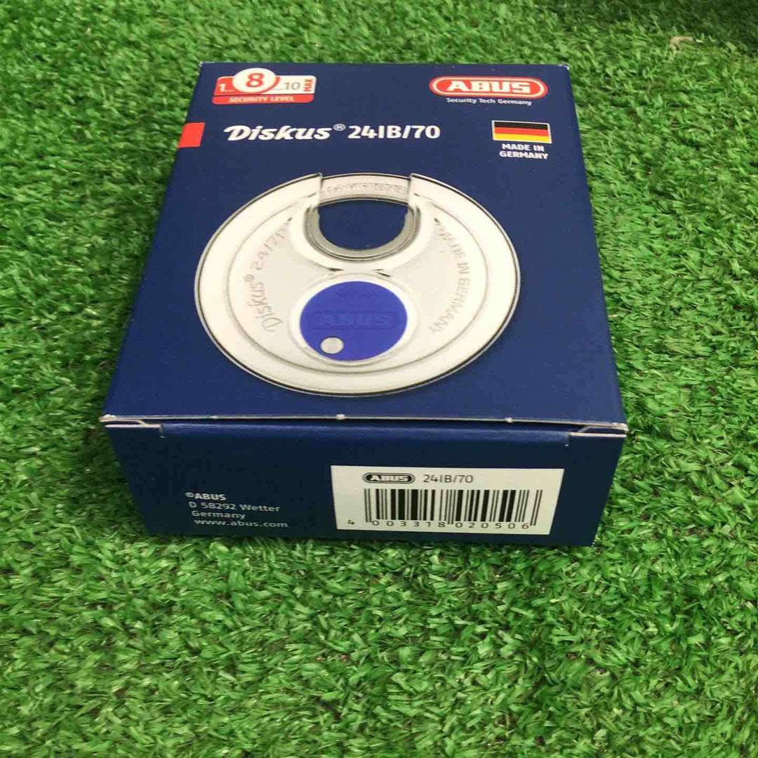 ◇ABUS アバス DISKUS ディスカス 南京錠 241B/70　6個セット【町田店】