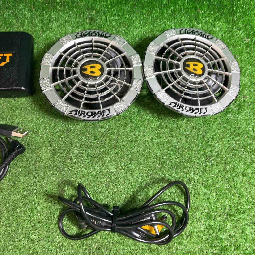 ◇バートル(BURTLE) 空調服用 ファンセット ＋12v AC230バッテリー エアークラフト【藤沢店】