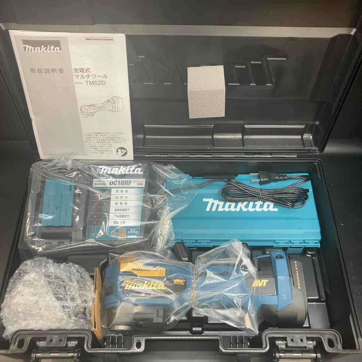 マキタ(makita) コードレスマルチツール TM52DRGPB LXT20周年記念限定カラー プレミアムブルー【町田店】