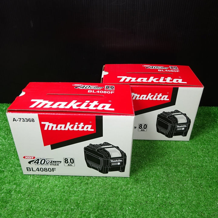 【未使用品】★マキタ(makita) リチウムイオンバッテリー 40Vmax/8.0Ah BL4080F 2個セット④【岩槻店】