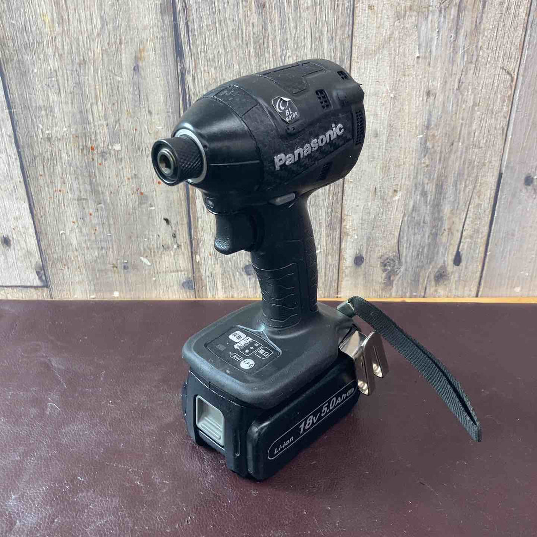 【中古品】パナソニック(Panasonic) コードレスインパクトドライバ EZ75A7PN2G-B ブラック 【東大和店】