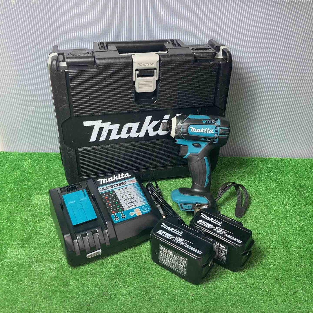 ★マキタ(makita) コードレスインパクトドライバー TD149DRFX　18V 3.0Ahバッテリー2個付き【岩槻店】