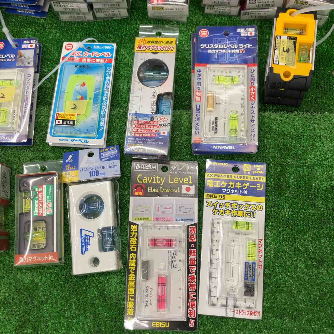 マーベル シンワ エビスなど 水平器 70点まとめ クリスタルレベル 電工ケガキゲージなど【桶川店】