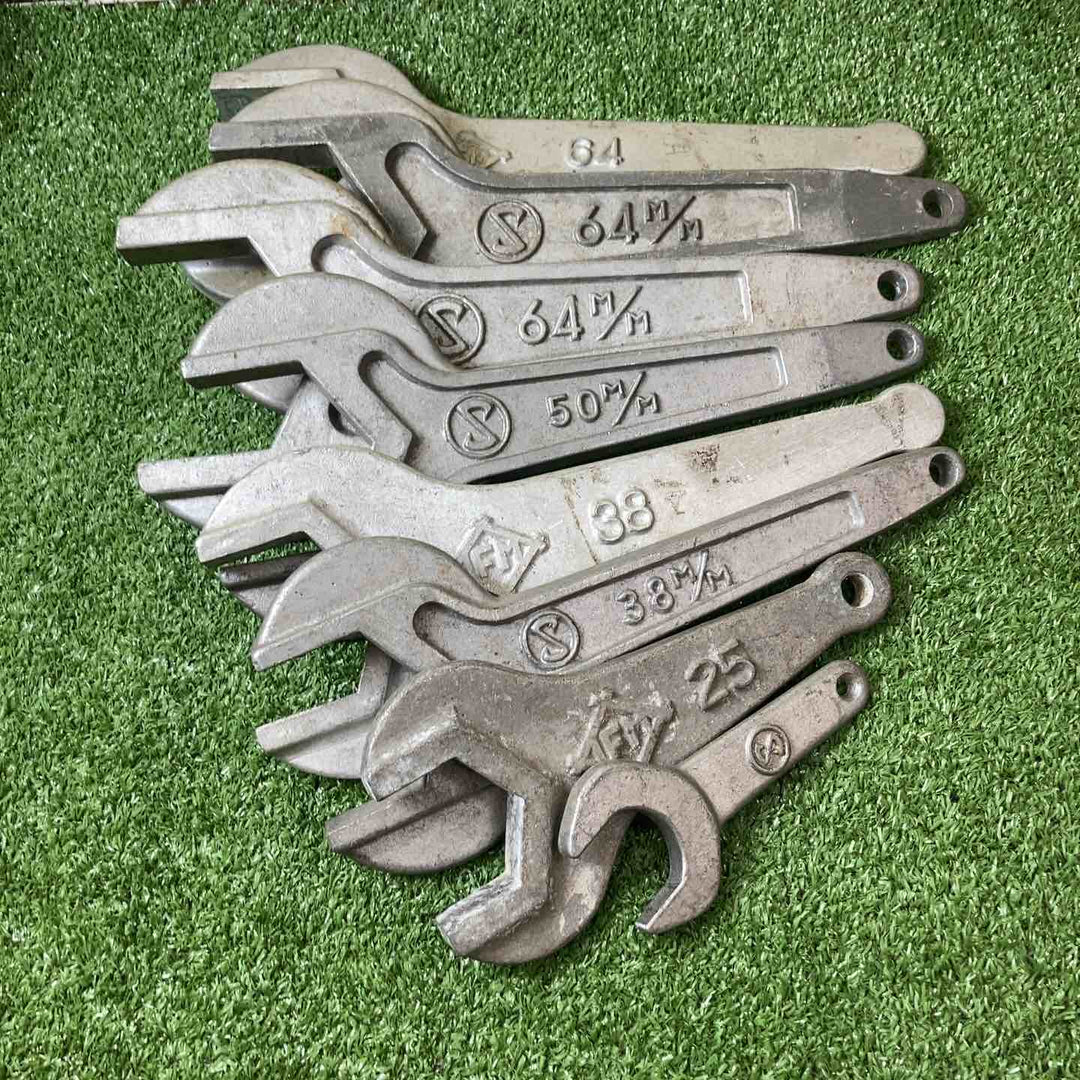 【中古品】▼スパナ　用途不明　計９点セット【川崎店】
