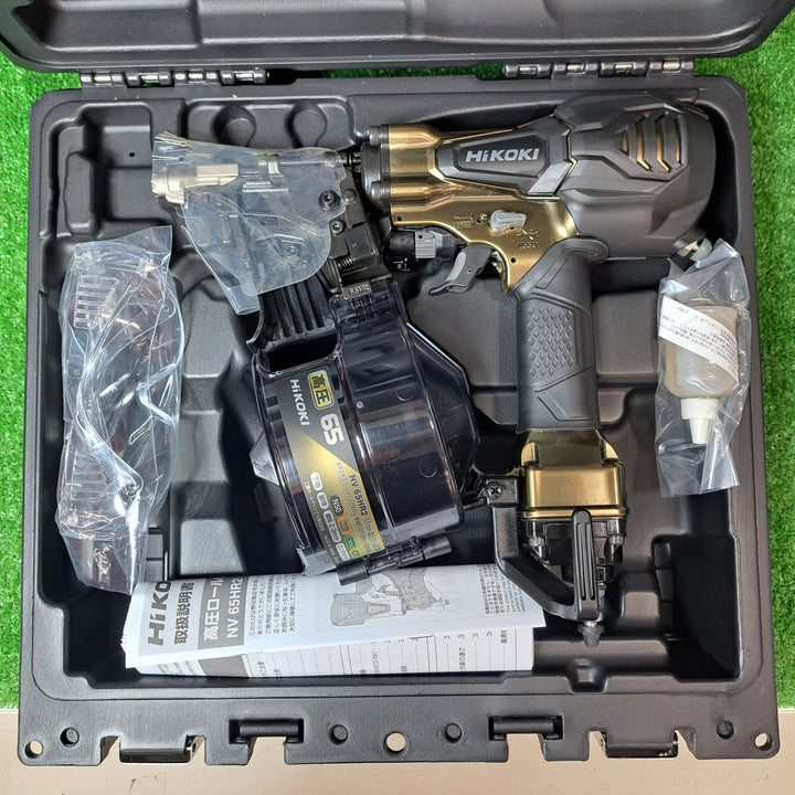 ★ハイコーキ(HIKOKI ※旧:日立工機) 高圧エア釘打ち機 NV65HR2(S)【桶川店】