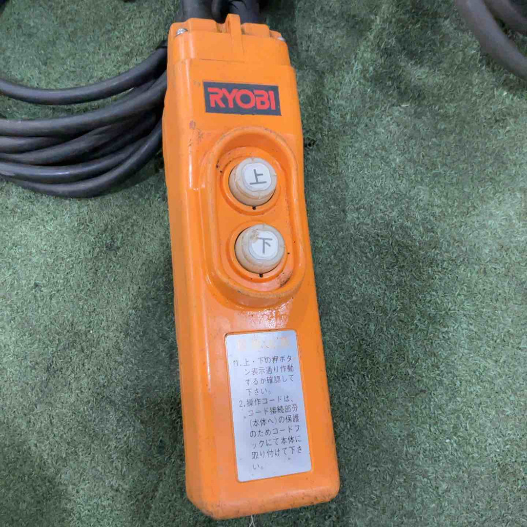 【店頭受取り限定】◇リョービ(RYOBI) 小型ウインチ WI-61CDX (Φ4mmｘ21ｍ) 動作確認済【川口店】