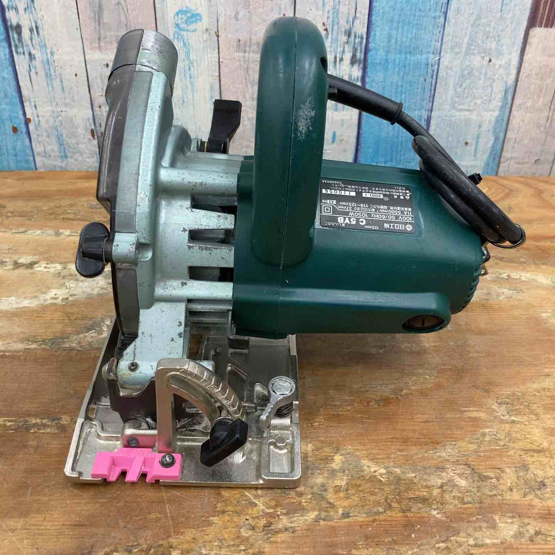 ◇ハイコーキ(HIKOKI ※旧:日立工機) 125mm集じん丸のこ C5YB【柏店】