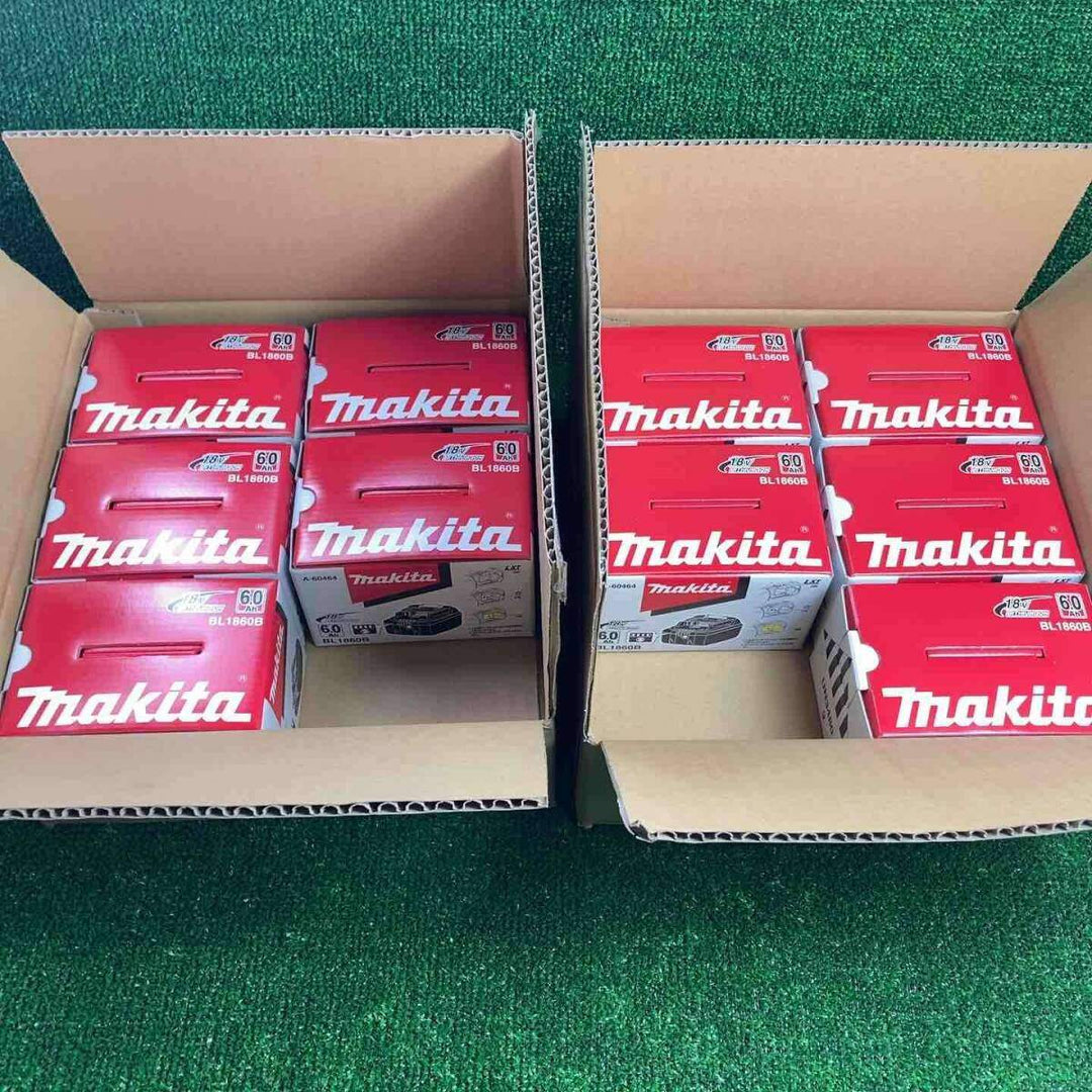 マキタ(makita) リチウムイオンバッテリー 18V/6.0Ah BL1860B 10個セット【川崎店】