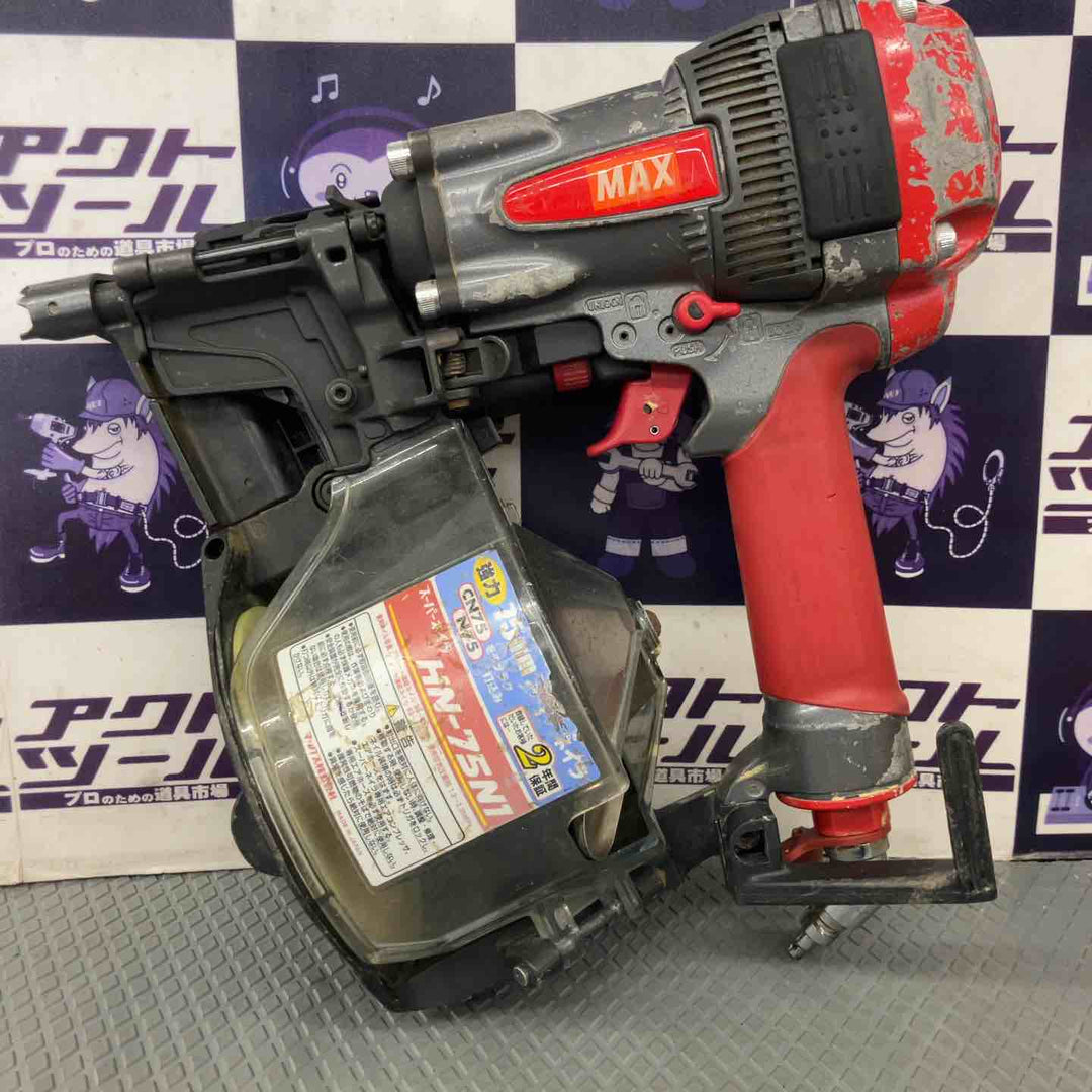 【中古品】マックス(MAX) 高圧エア釘打ち機 HN-75N1【所沢店】