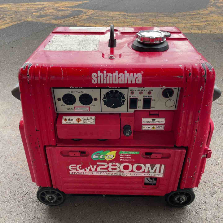 【店頭受取り限定】新ダイワ エンジン発電機兼用溶接機 EGW2800MI エンジンウェルダー インバーター【桶川店】