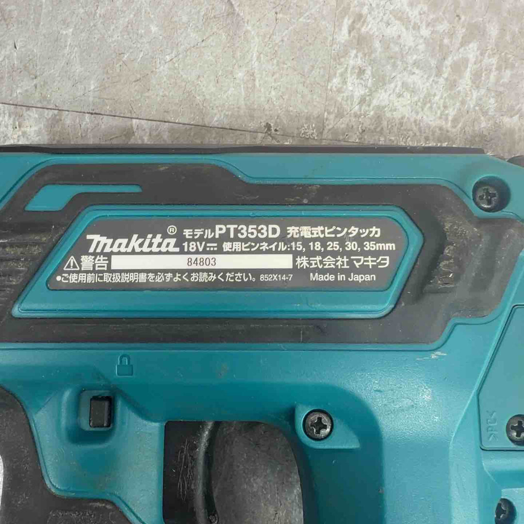 ★マキタ(makita) コードレスピンネイラ PT353DZ【八潮店】