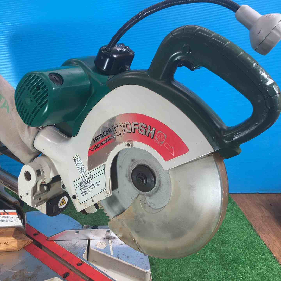 ◇ハイコーキ(HIKOKI ※旧:日立工機) 卓上スライド丸のこ C10FSH【岩槻店】