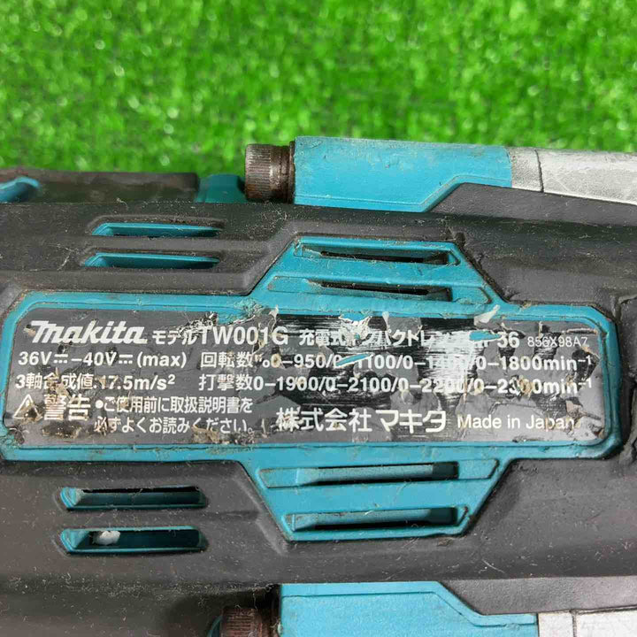 【現状品】マキタ(makita) コードレスインパクトレンチ TW001GRDX 【藤沢店】