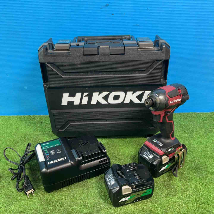 ハイコーキ(HIKOKI ※旧:日立工機) コードレスインパクトドライバー WH36DC(2XPSZ)(R)【岩槻店】