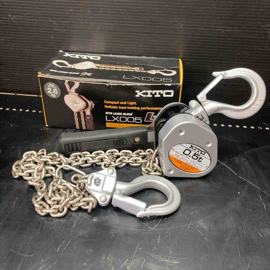 ★KITO(キトー) レバーブロック LX005 (LX1B)【川越店】