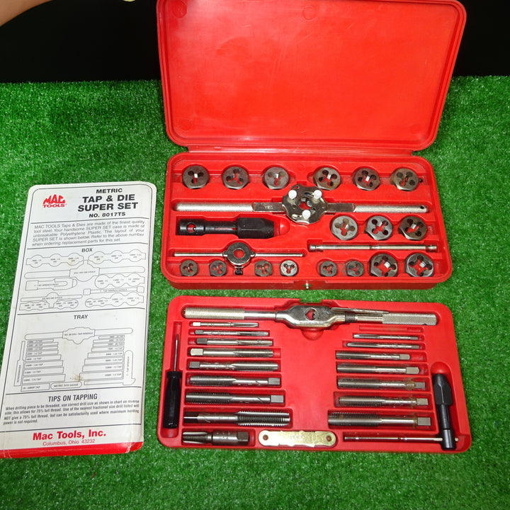 MACTOOLS/タップアンドダイスセット/8017TS 　【岩槻店】