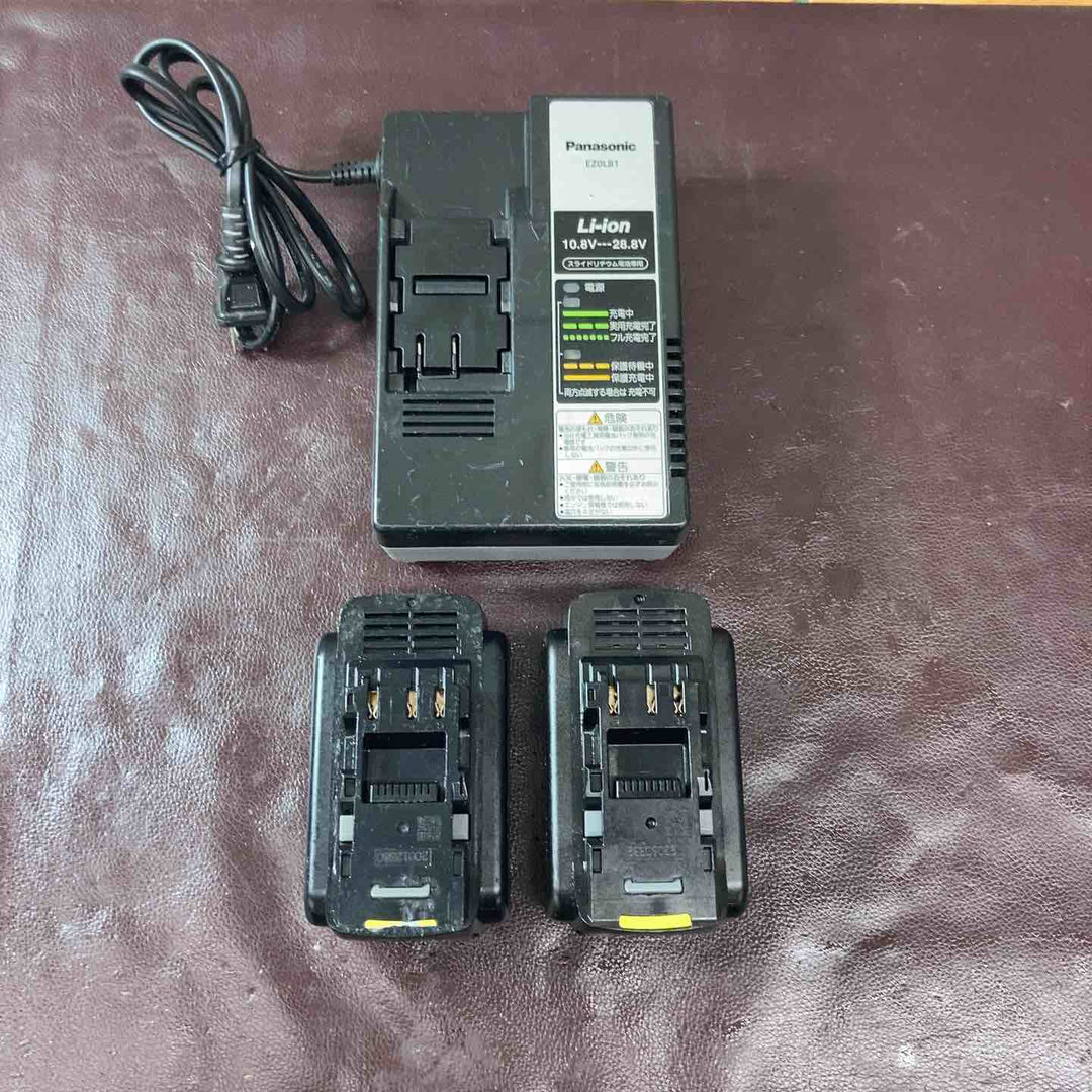【中古品】パナソニック(Panasonic) コードレスインパクトドライバ EZ75A7PN2G-B ブラック 【東大和店】