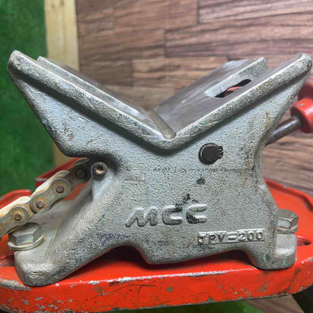 MCC 松阪鉄工所 樹脂管バイス JPV-200 樹脂管バイススタンド (ショート) PVS-S 樹脂管パイプサポート JPS-2【桶川店】