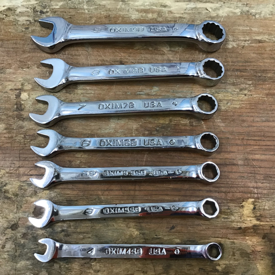 ▲スナップオン(Snap-on)コンビネーションレンチセット　OXIM4SB-OXIM9B 7本組【柏店】