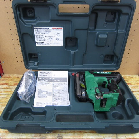 ハイコーキ(HIKOKI ※旧:日立工機) コードレスピンネイラ NP18DSAL(NK)【川崎店】