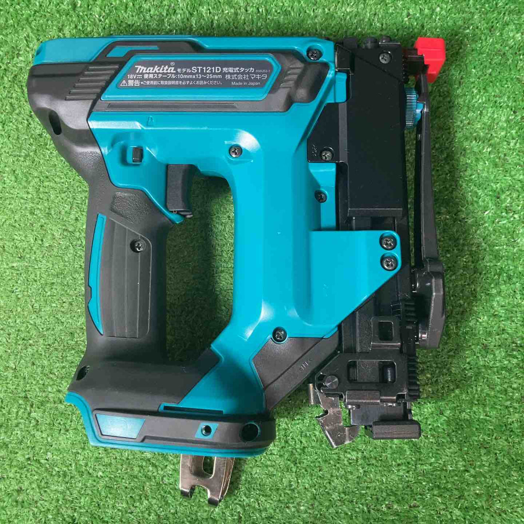 【美品】★マキタ(makita) コードレスタッカー ST121DRG ◇メーカー修理済み！バッテリー充電数1回のみ♪【岩槻店】