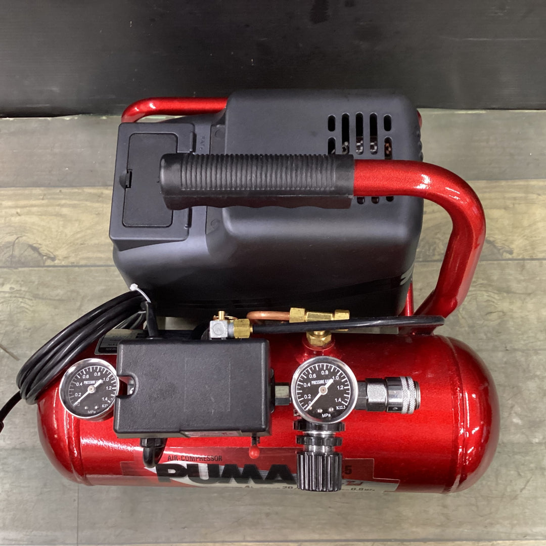 〇藤原産業 (SK11) オイルレス エアーコンプレッサー SR-045 タンク容量 4L SR-L04SPT-01【東大和店】
