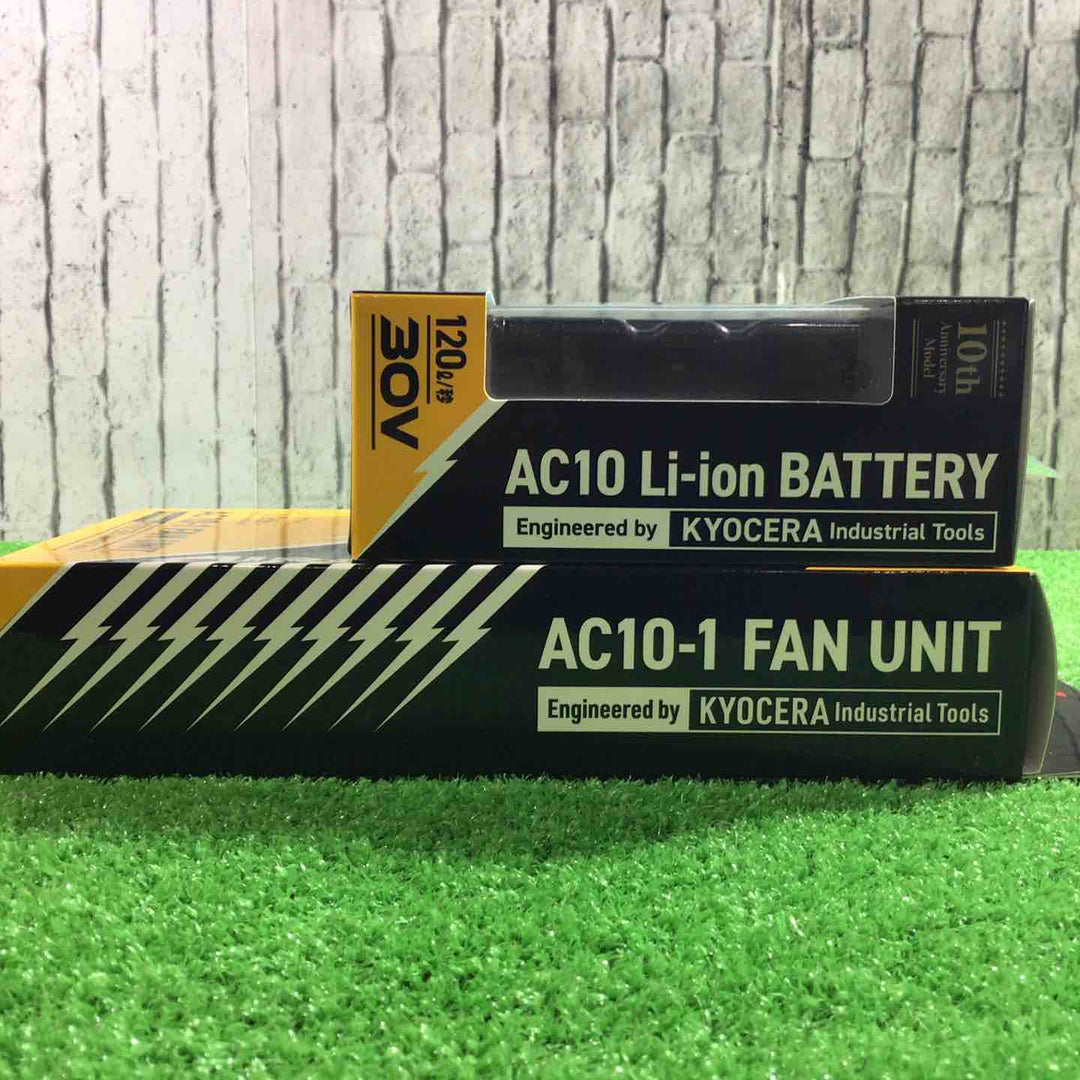 BURTLE エアークラフト2026年モデル 30Vリチウムイオンバッテリー AC10+ファンユニット AC10-1 【川口店】