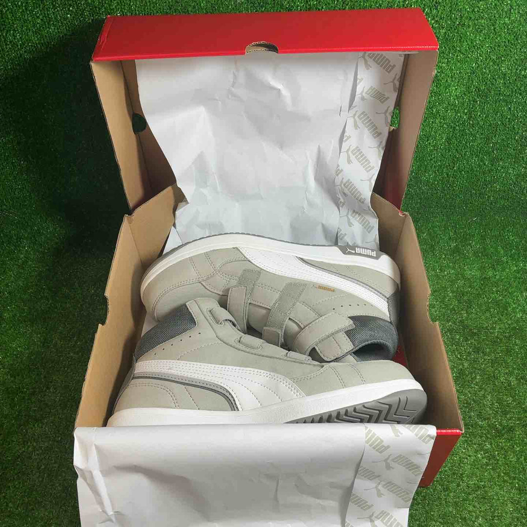 【未使用品】 PUMA プーマ 安全靴 AIRTWIST 2.0 GRAY MID H＆L 63.206.0 28.0cm エアツイスト2.0 グレー 【藤沢店】