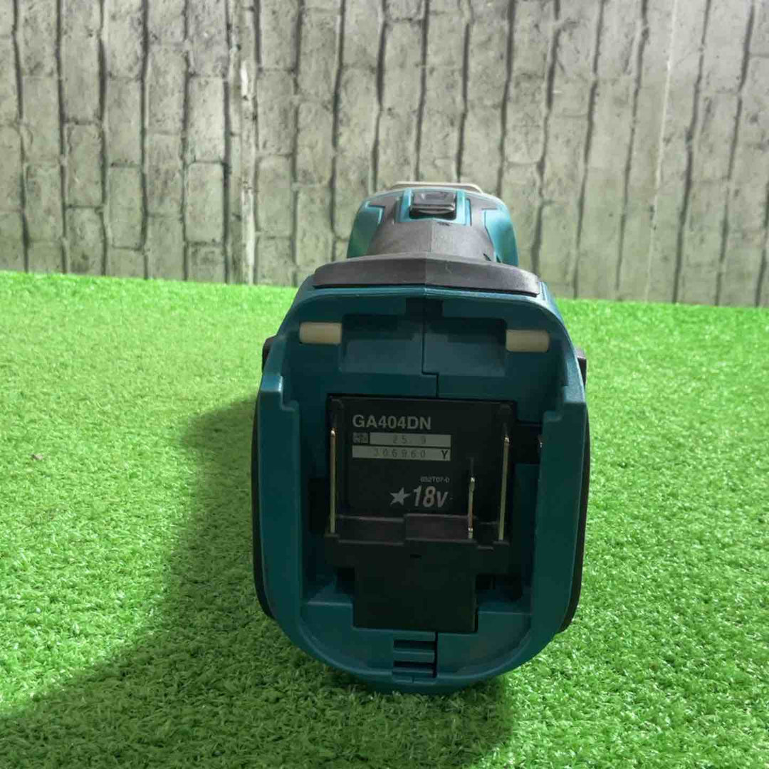 ☆マキタ(makita) 100mmコードレスディスクグラインダ GA404DZN (GA404DN) 動作確認済【川口店】