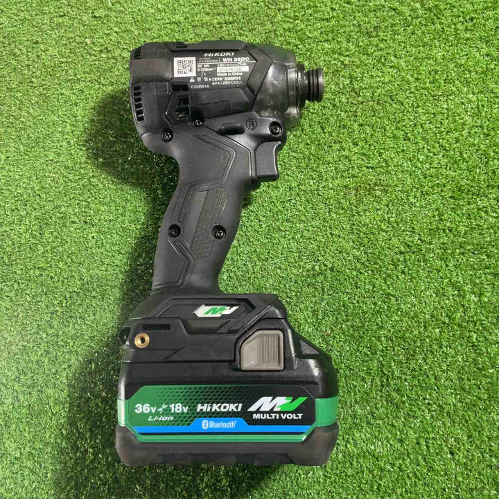 ★ハイコーキ(HIKOKI ※旧:日立工機) コードレスインパクトドライバー WH36DC(2XPSZ)(B) 動作確認済【川口店】