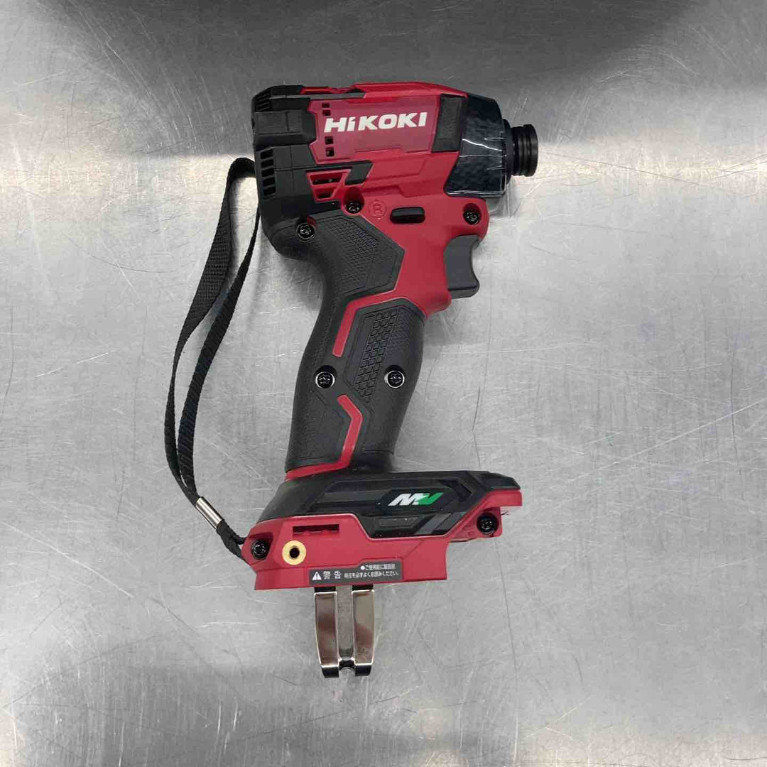 ★ハイコーキ(HIKOKI ※旧:日立工機) コードレスインパクトドライバ スコーピオンレッド WH36DD(2XHRSZ)【所沢店】